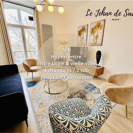Hypercentre, Quai De Loire, Lumineux, Spacieux, Familial, Le Jehan De Saveuse Blois Exteriör bild